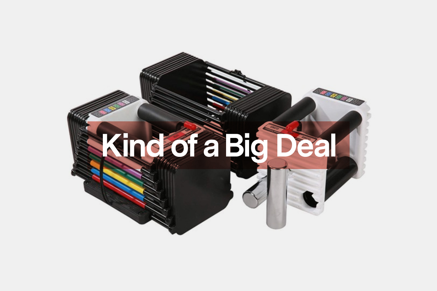 Save 40% on This Excellent Adjustable Dumbbell Set