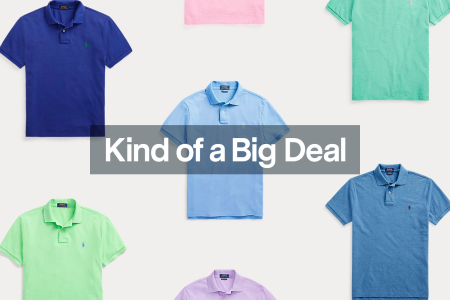 Save $35 on Ralph Lauren’s Iconic Mesh Polo Shirt
