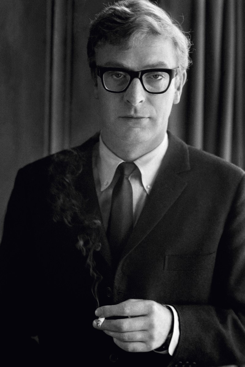 Michael Caine in his early years as an emerging film star in “Funeral in Berlin”<br><br><meta charset="utf-8">By Terry O'Neill, courtesy of ACC Art Books
