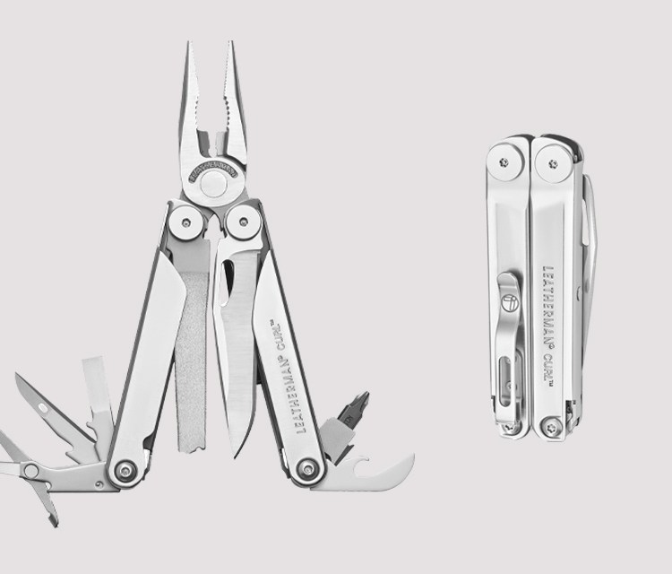 The all-new Leatherman Curl Multi-Tool is inspired by the Leatherman Wave Plus and comes with 15 tools for everyday carry