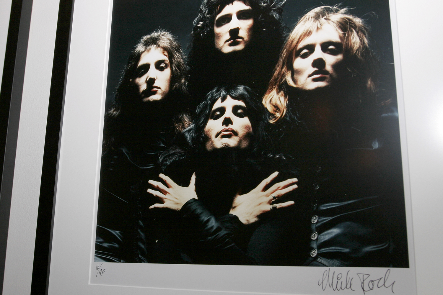 Cover photo of the album "Queen II" by Mick Rock during Mick Rock "Rock 'n' Roll Eye" Gallery Exhibit Opening at Soho Grand