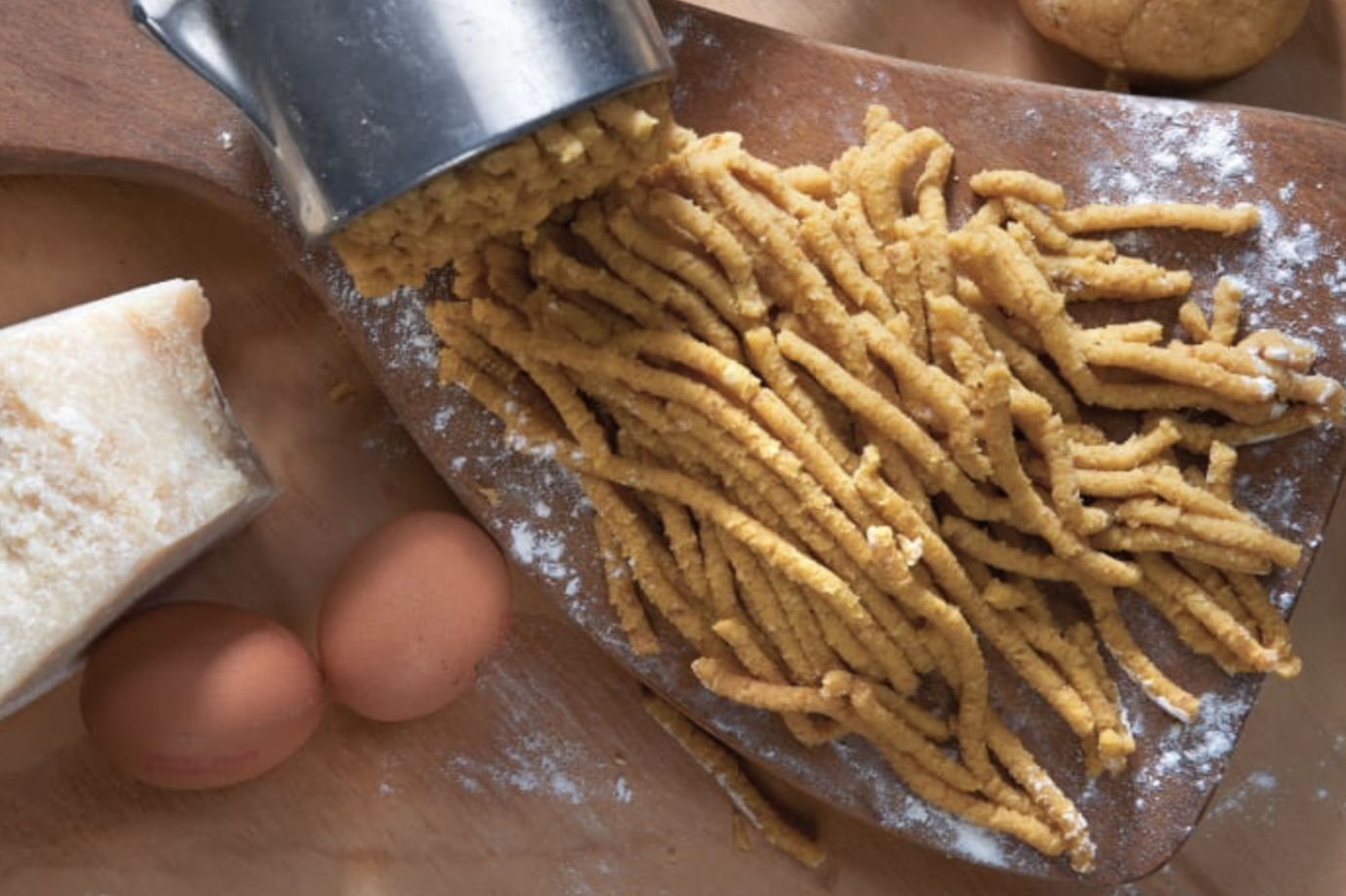 Passatelli is not made with flour
