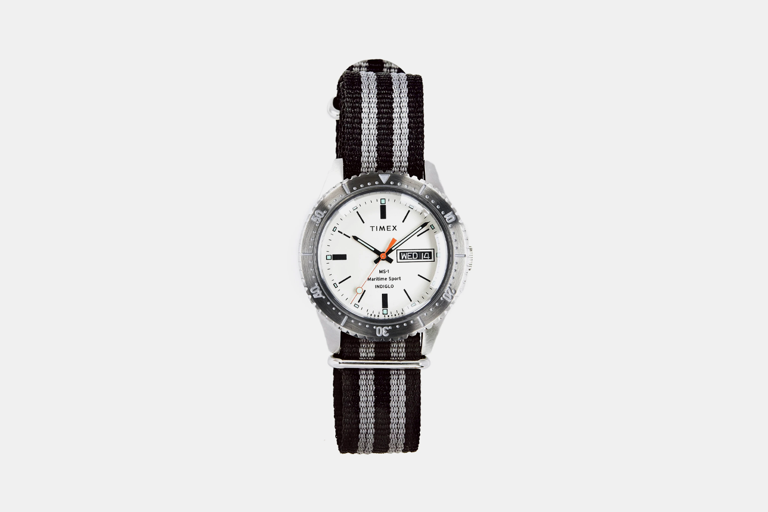 Timex + Todd Snyder Maritime Sport MS1 Watch in Silver