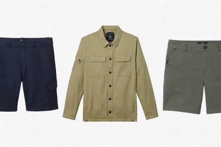 The Daily Short (an updated cargo short), cotton-twill Shadow Jacket and a pair of Clarke Shorts from outdoor gear brand Aether Apparel. All of these are discounted during the End of Season Sale.