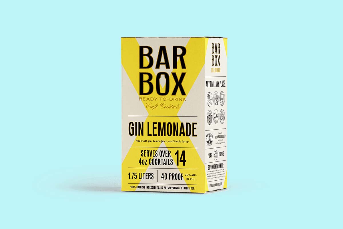 BarBox Gin Lemonade in a box