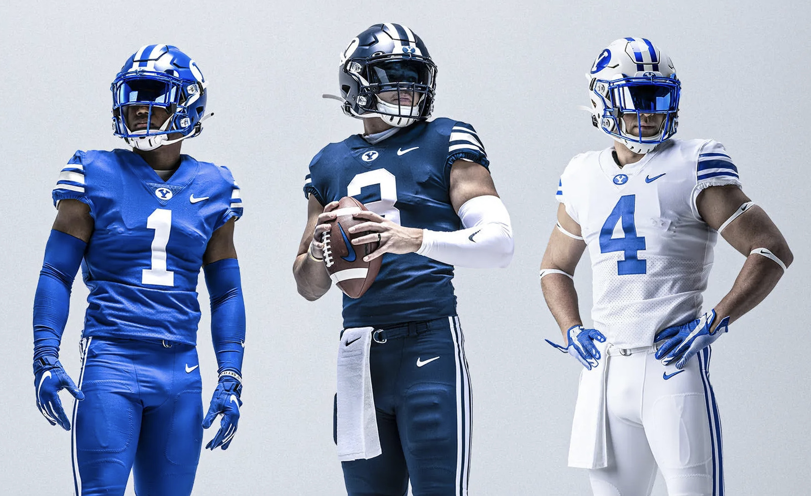BYU's new football uniforms for 2021