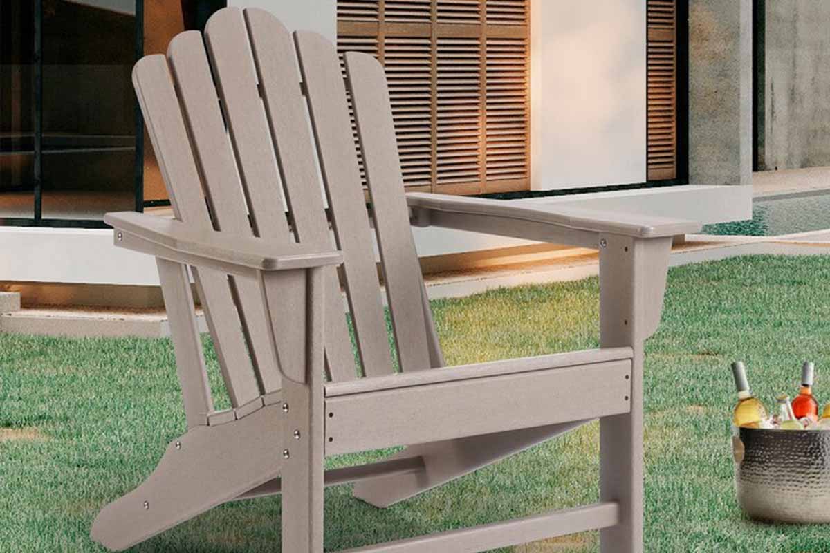 Weather Resistant Accent Classic Outdoor Adirondack Chair For Garden Porch Patio Deck Backyard, now on sale at Wayfair