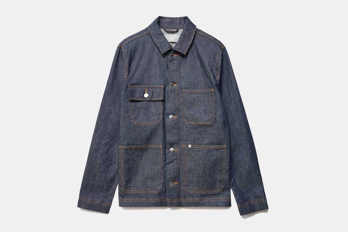 Deal: You Need a Denim Chore Jacket This Fall. Everlane Has One On Sale.
