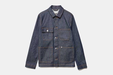 Deal: You Need a Denim Chore Jacket This Fall. Everlane Has One On Sale.