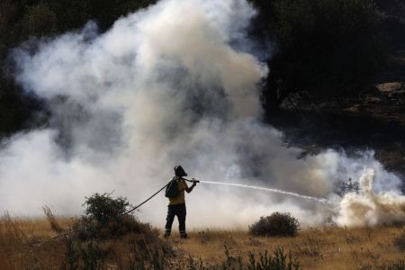 Greek wildfires