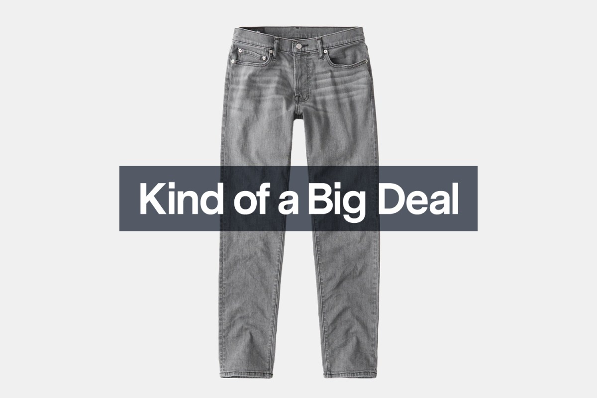 Save 30% on All Denim Over at Abercrombie & Fitch