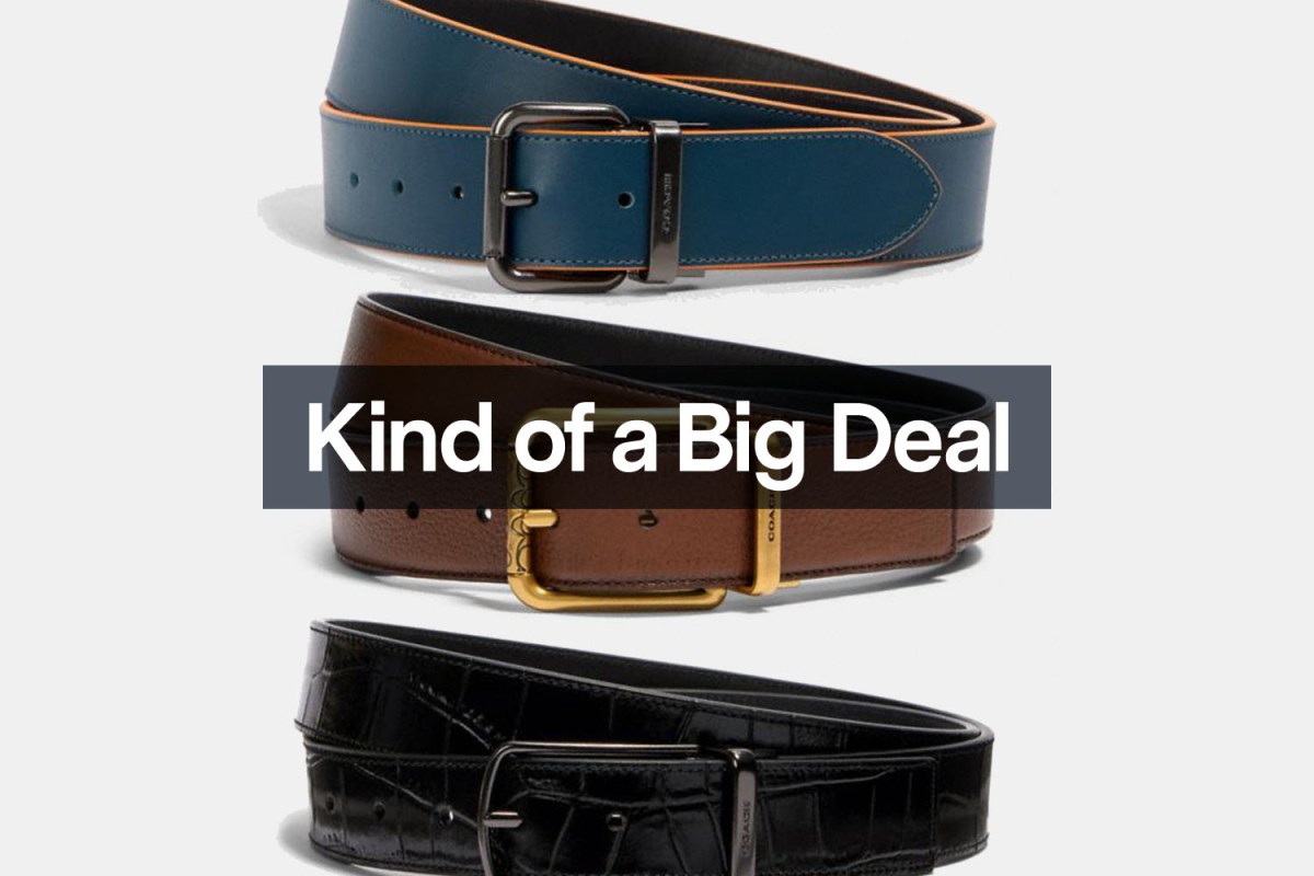 Take an Extra 20% Off Belts at Coach Outlet - InsideHook