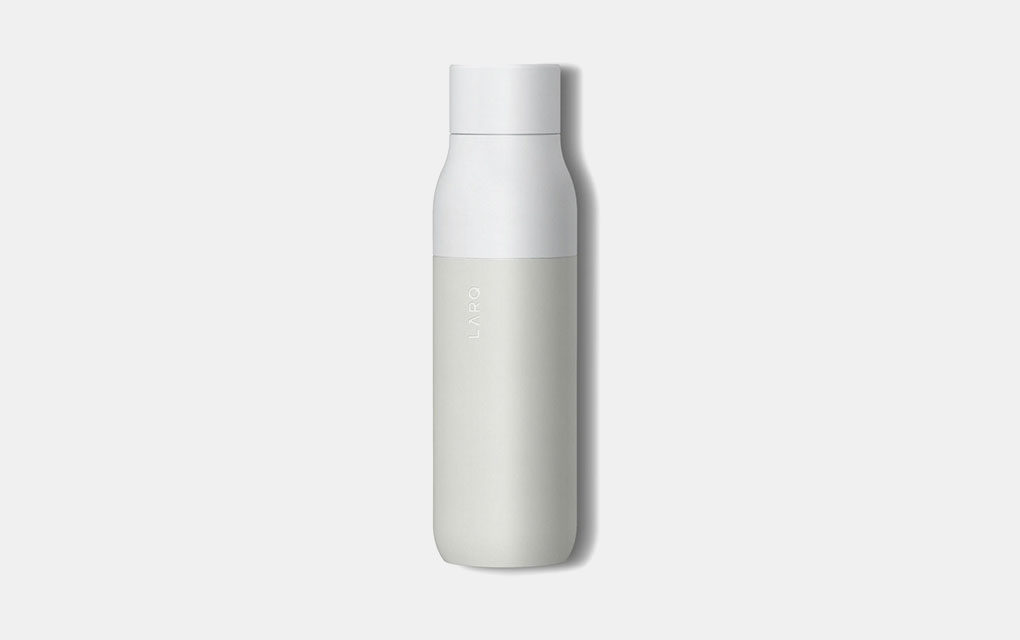 LARQ Self Cleaning Water Bottle in Granite White