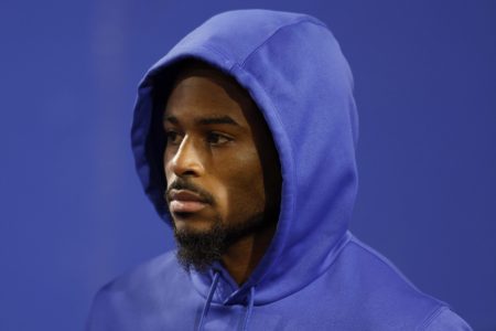 Isaiah McKenzie of the Buffalo Bills, who was just fined for not wearing a mask