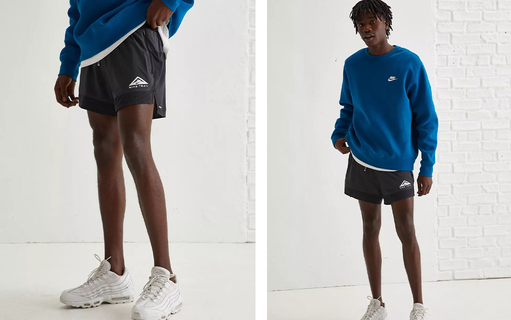 Nike Trail Shorts in Black