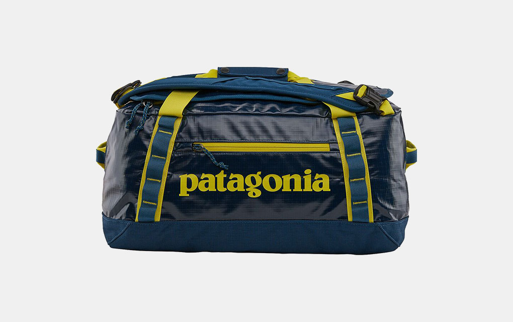 Patagonia Black Hole 40L Duffel Bag in Crater Blue