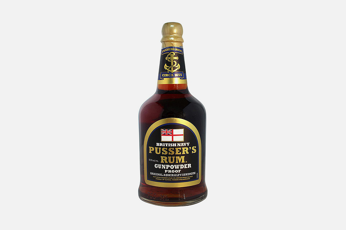 Pusser’s Rum Gunpowder Proof