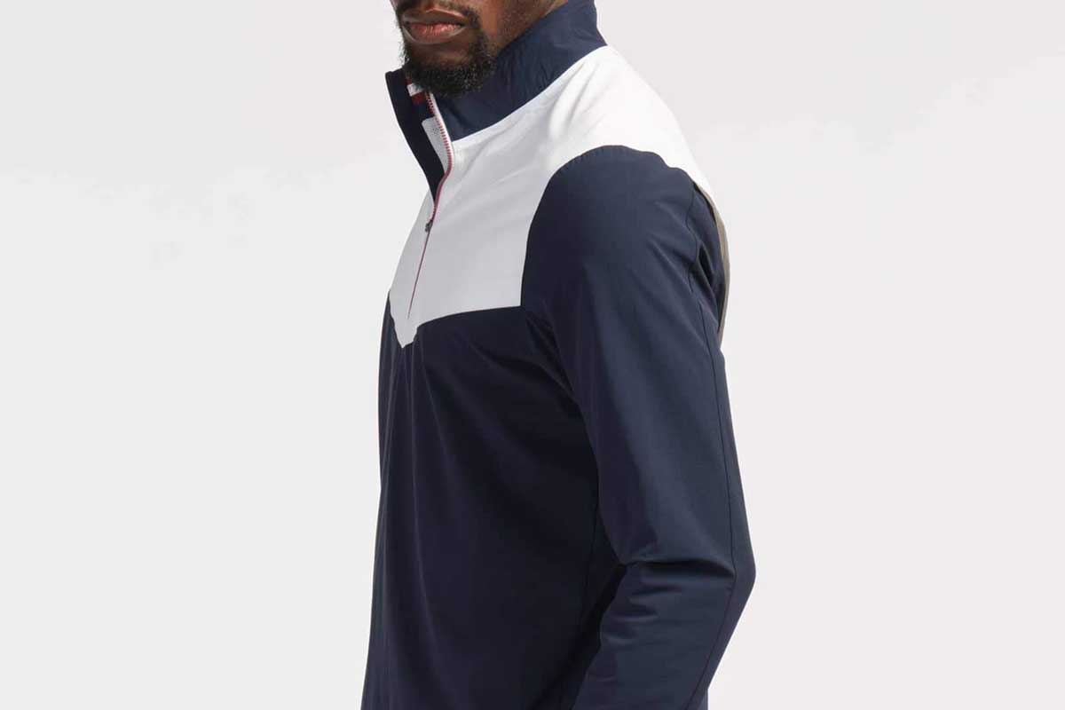 The Sideline Pullover from Rhone, now 50% off during the brand's End of Season sale