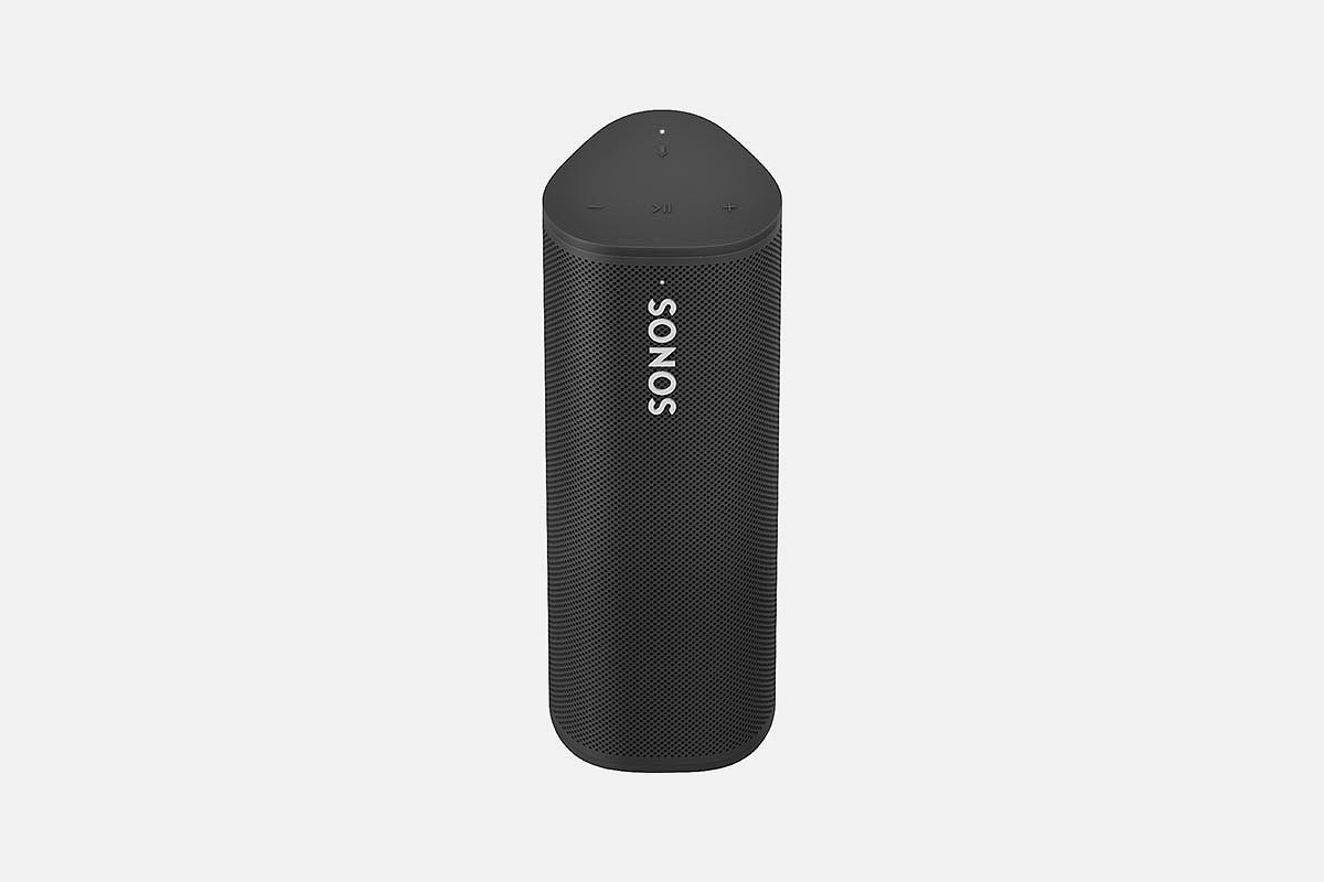 a close-up of the Sonos Roam speaker