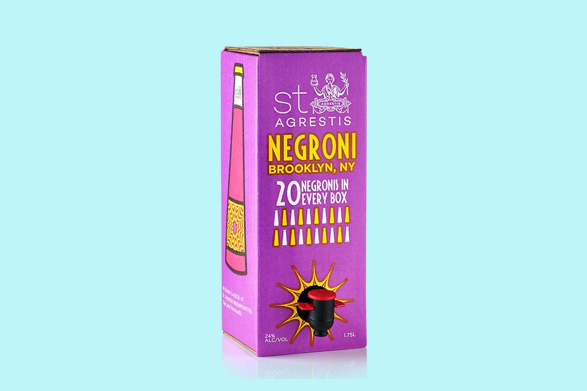St. Agrestis Negroni in a box