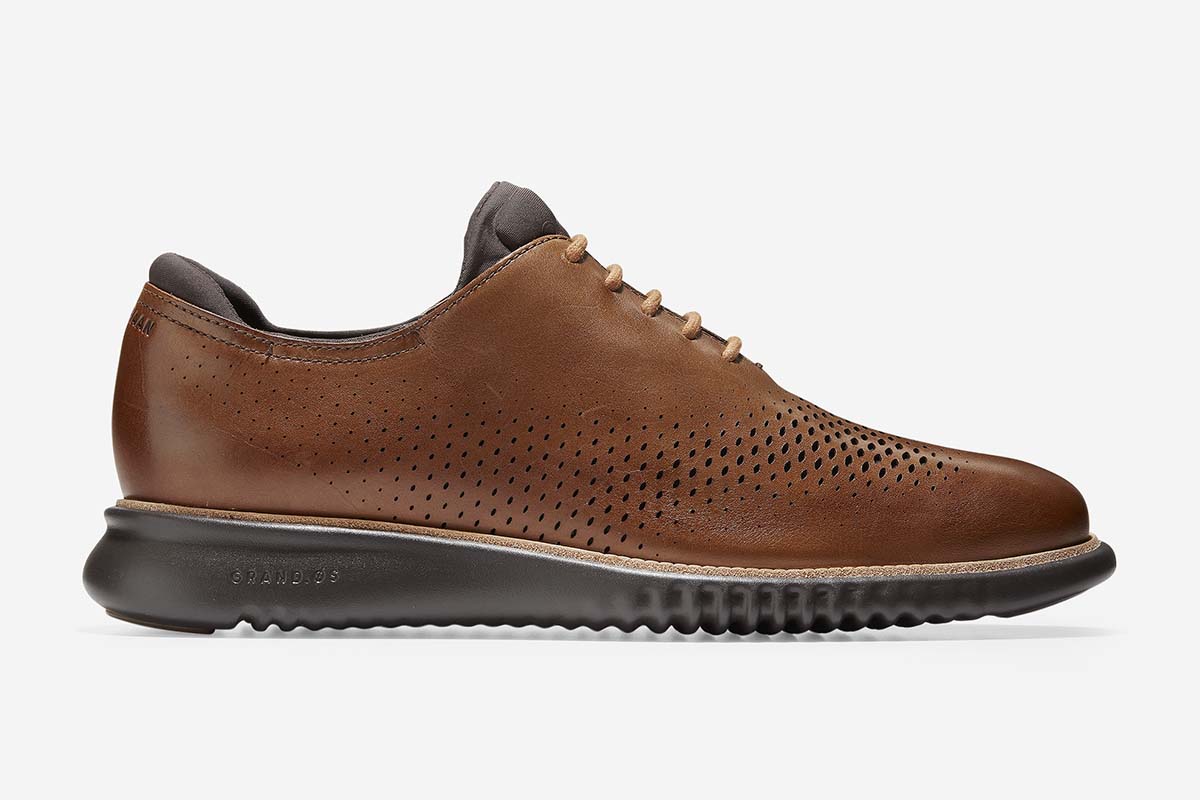 2.ZERØGRAND Lined Laser Wingtip Oxford by Cole Haan, now on sale