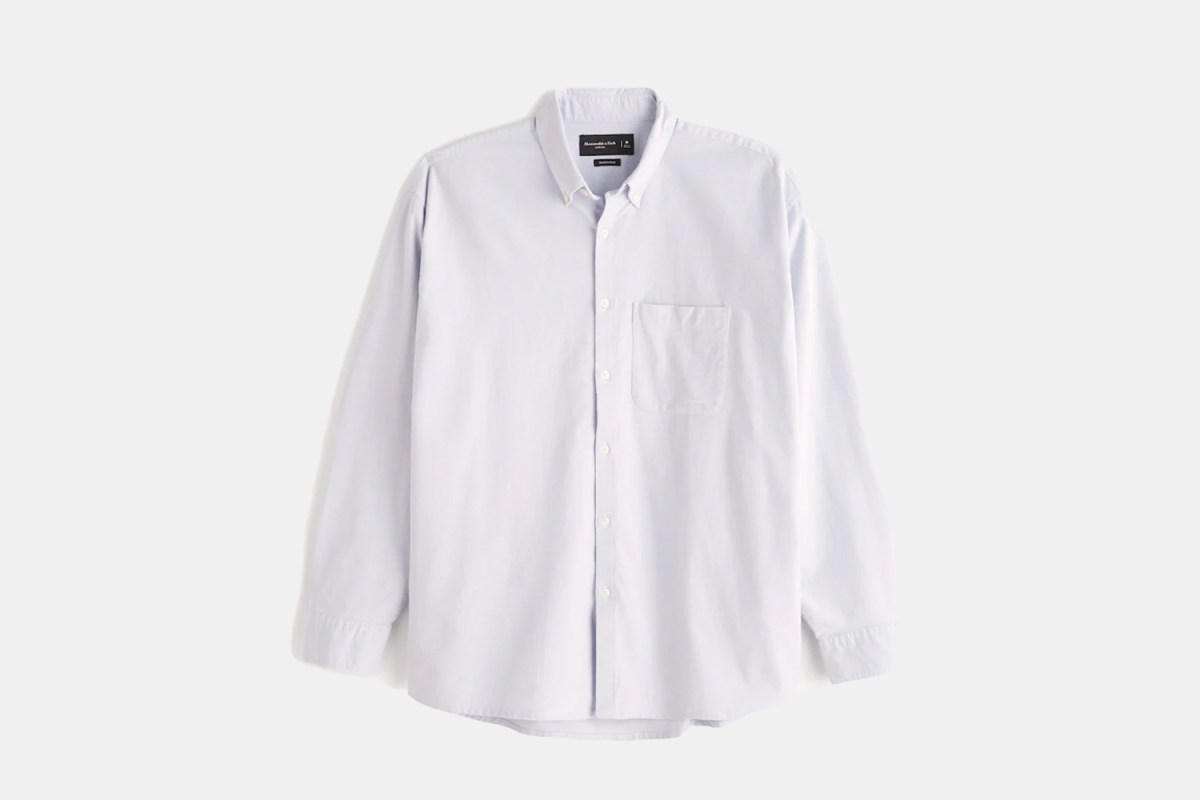 One of the Best Big Button-Downs Is 50% Off at Abercrombie & Fitch ...