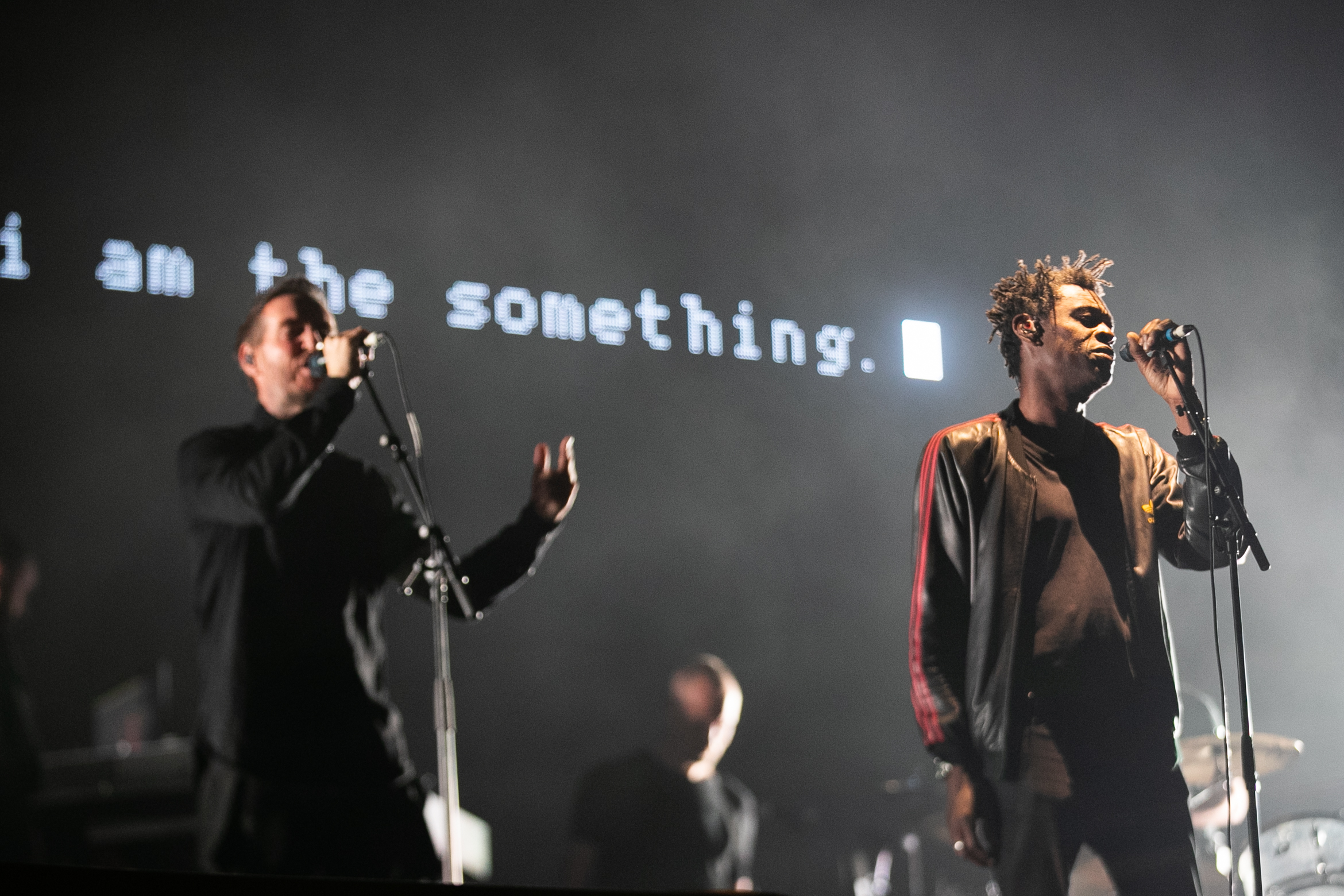 Massive Attack performs during Electric Picnic 2018 at Stradbally Hall Estate on September 1, 2018 in Dublin, Ireland