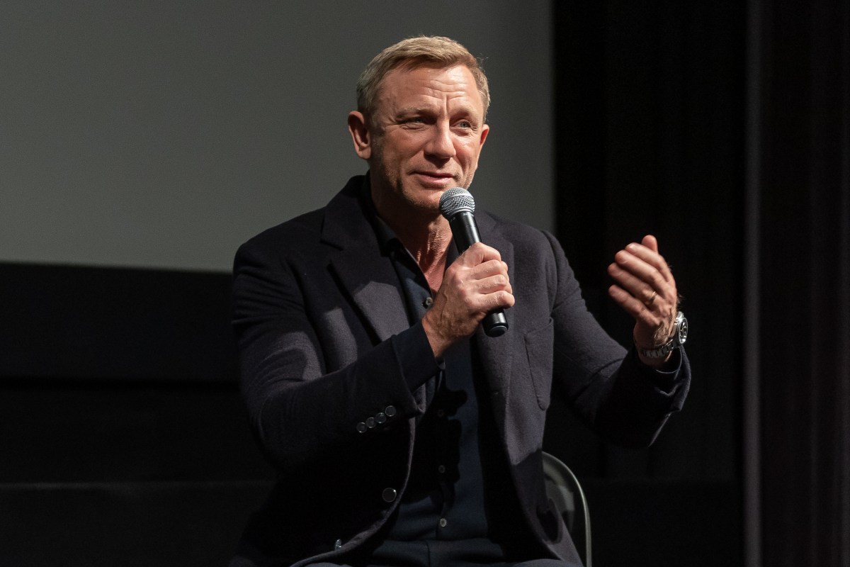 Daniel Craig attends The Museum of Modern Art Screening of Casino Royale at MOMA in 2020. The actor says James Bond shouldn't be played by a woman, though in the context of women should be getting their own and better roles.