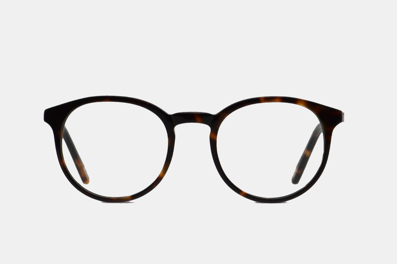 A pair of glasses frames.