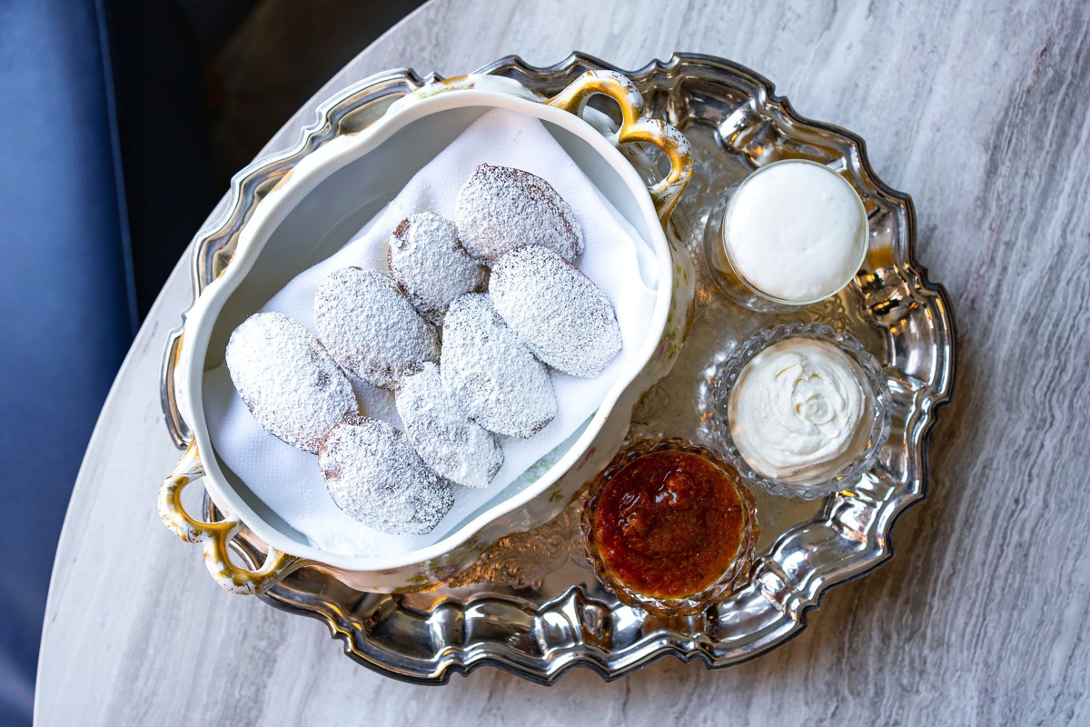 A Michelin-starred chef at DC's Jônt created these powdered madeleines.