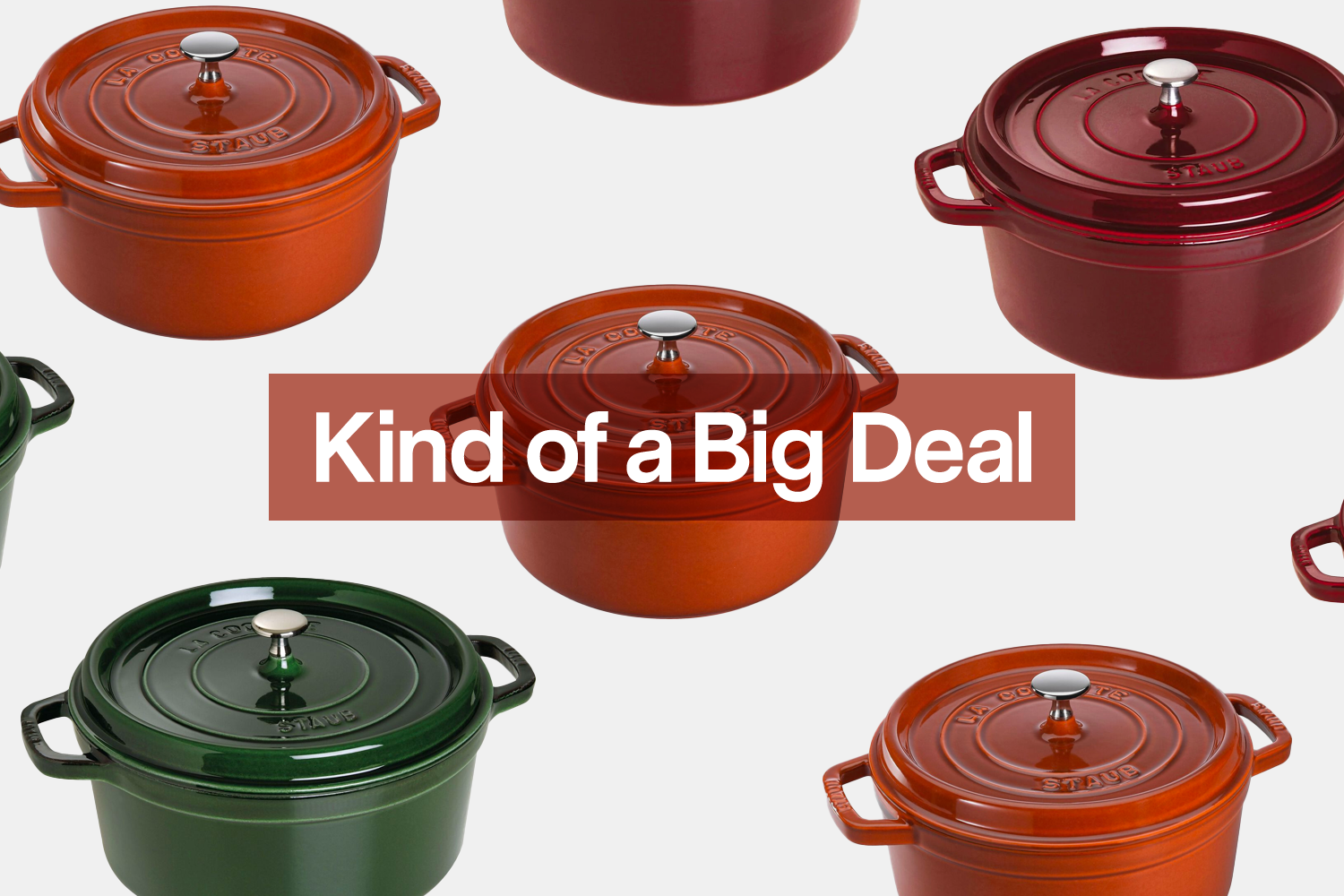 Get This Autumnal Staub Cast Iron Cocotte for 50% Off