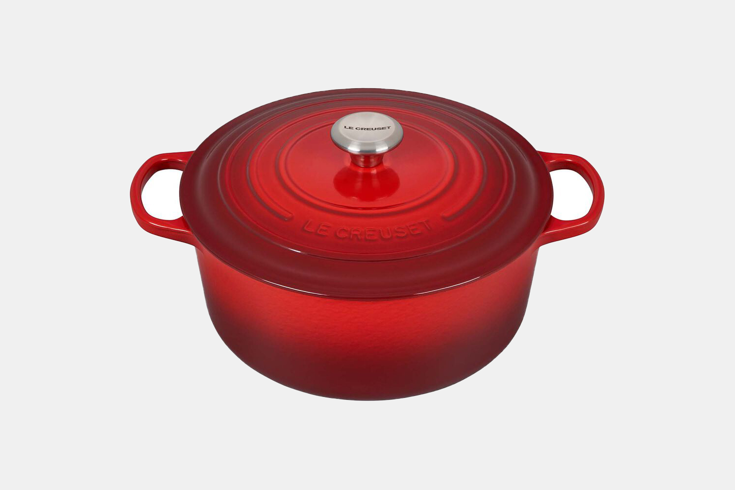 A red dutch oven