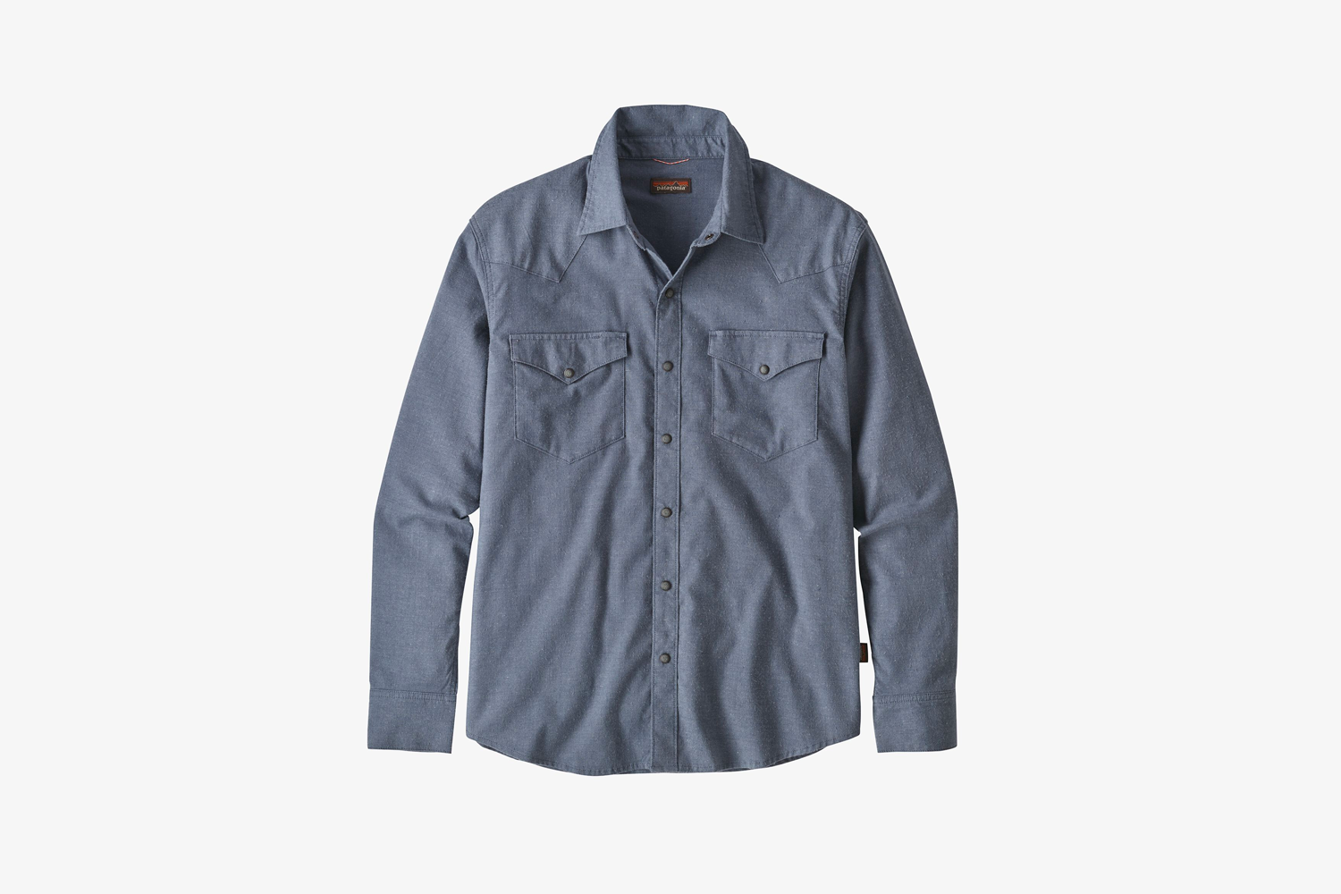 Long-Sleeved Western Snap Shirt
