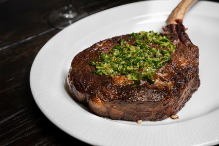 A steak at the newly reopened Succotash Prime