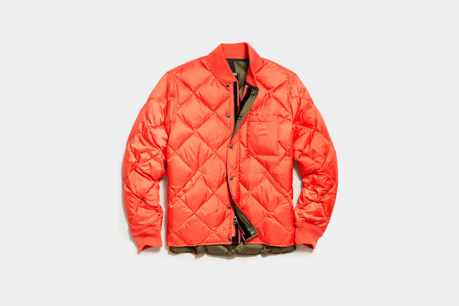 Todd Snyder Japanese Snap-Quilted Down Bomber Jacket