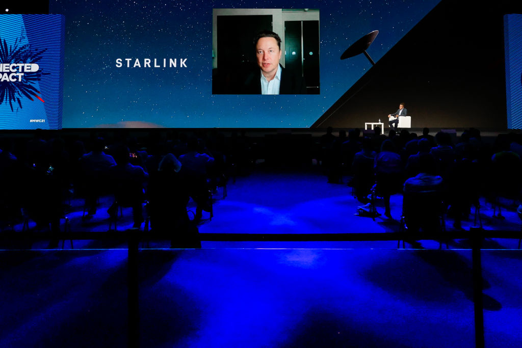 Elon Musk talks Starlink