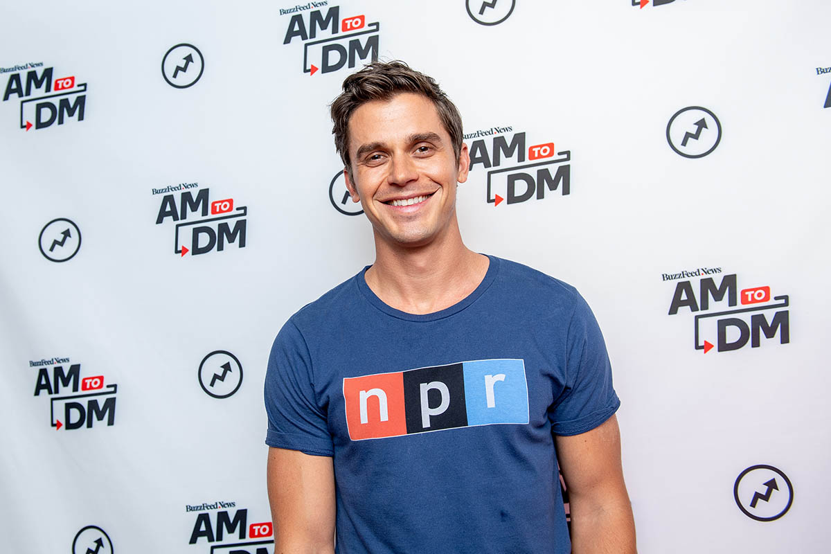 Antoni Porowski of Queer Eye fame attends a press event.