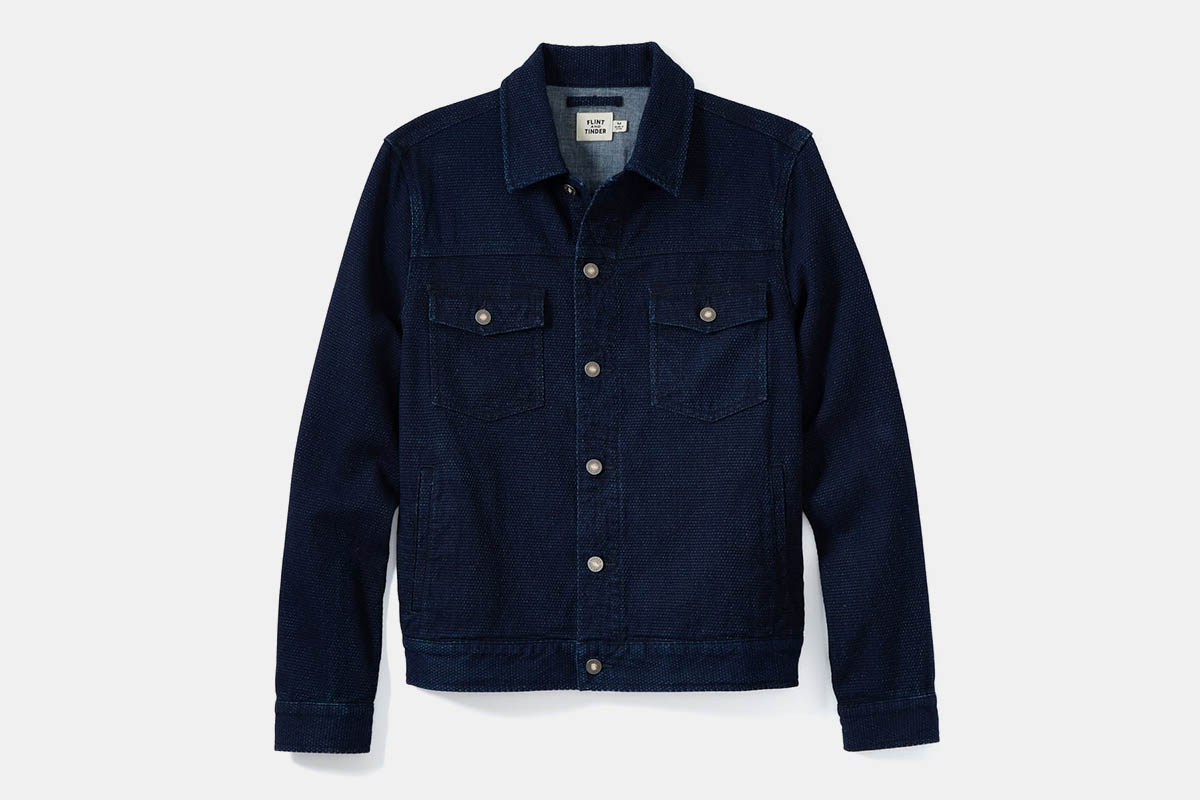 Flint and Tinder's trucker jacket is on sale.