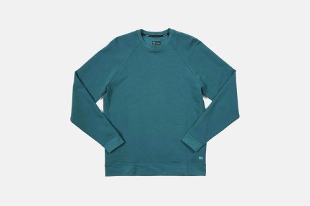 blue janji running pullover