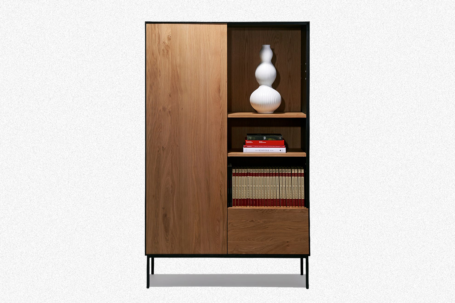 Lincoln Cupboard in Oak from Industry West