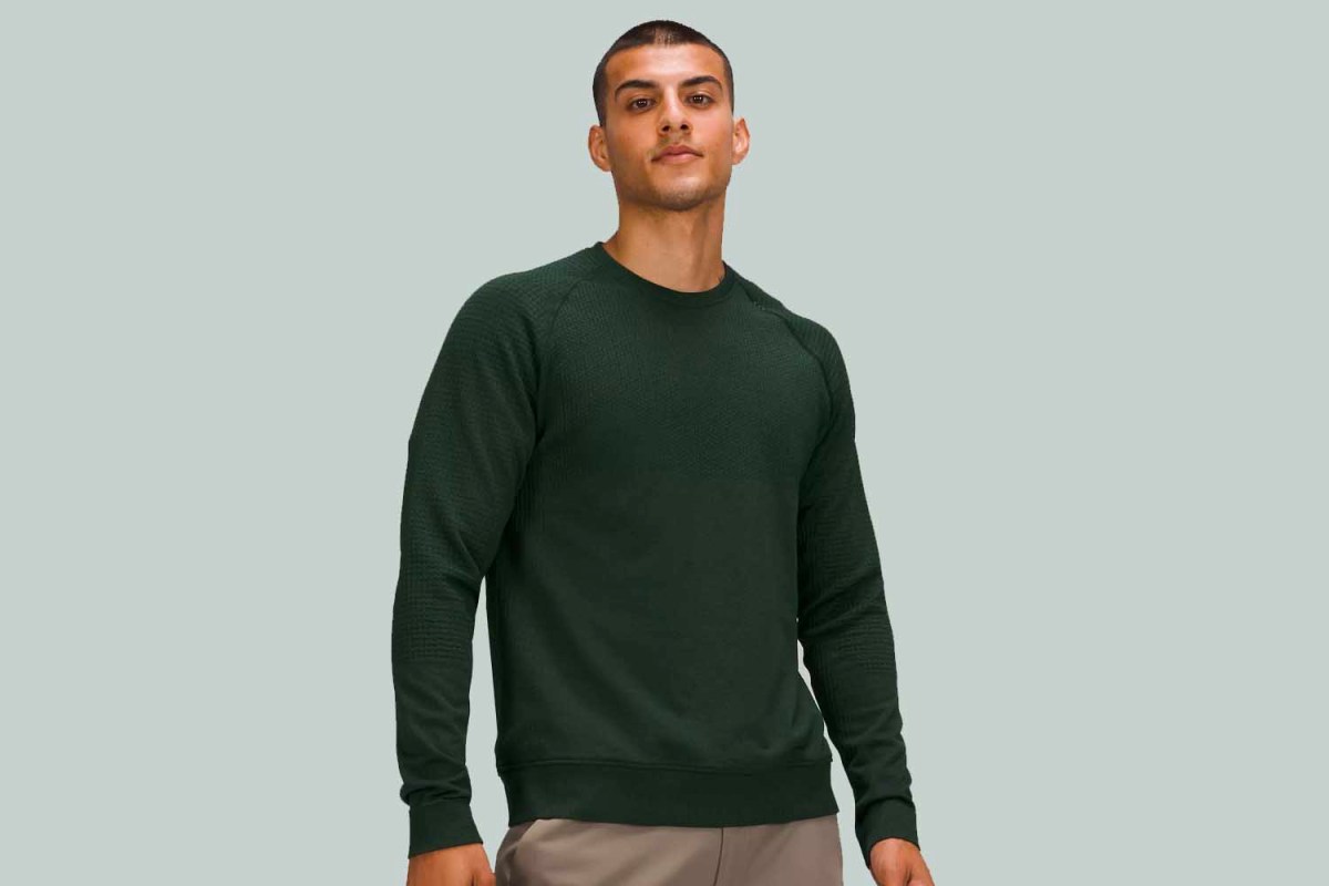 Engineered warmth long sleeve crew Clearance