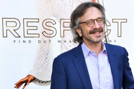 Marc Maron attends the Los Angeles premiere of MGM's "Respect" at Regency Village Theatre on August 08, 2021 in Los Angeles, California. Maron recently had a dust-up with a local Seattle guitar store on social media.