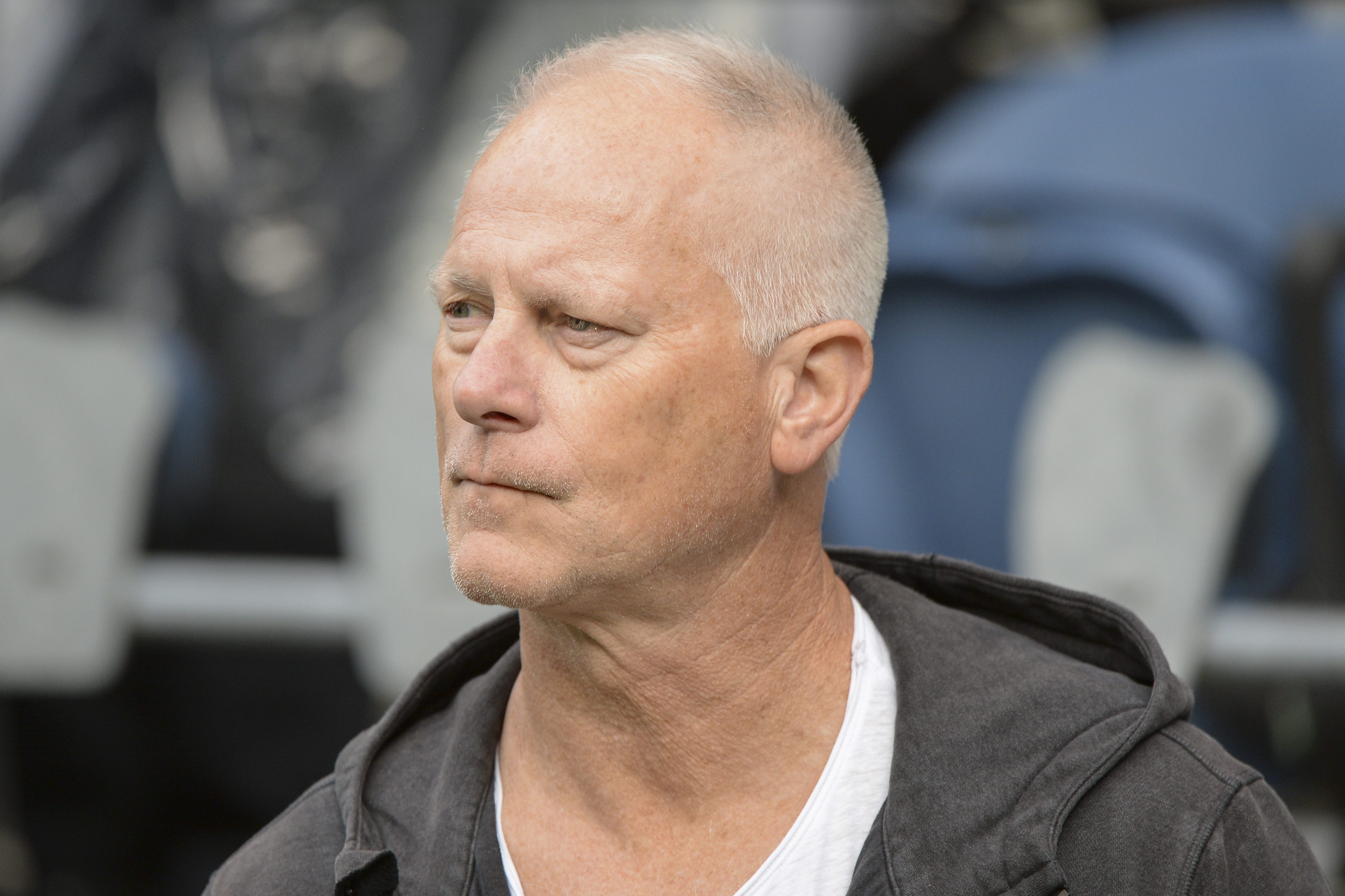 Former ESPN sportscaster Kenny Mayne at an NFL game in 2019. Mayne has just joined Caesars Sportsbook.