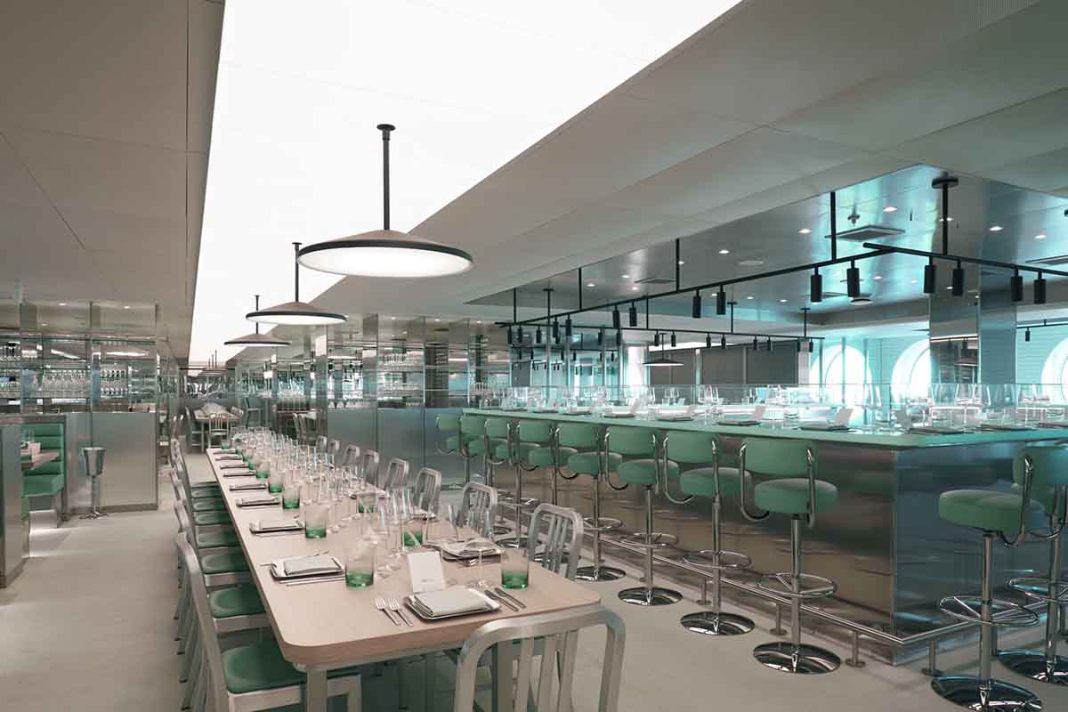 Tasting Room, a restaurant on-board the Scarlet Lady