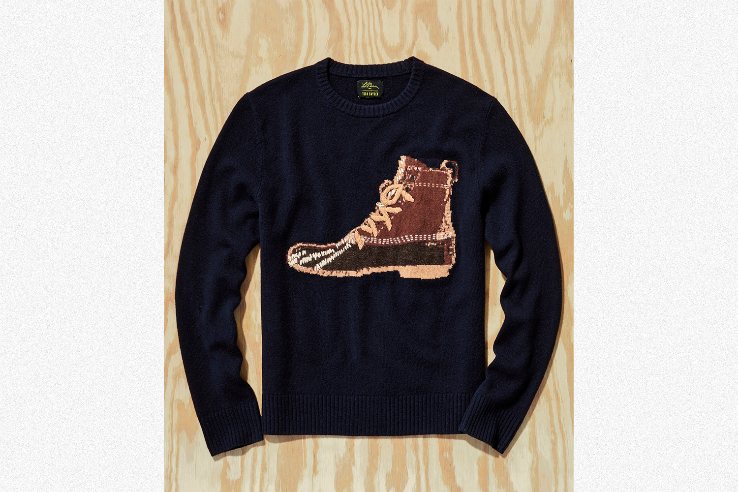 Todd Snyder x L.L.Bean Heritage Sweater in Navy