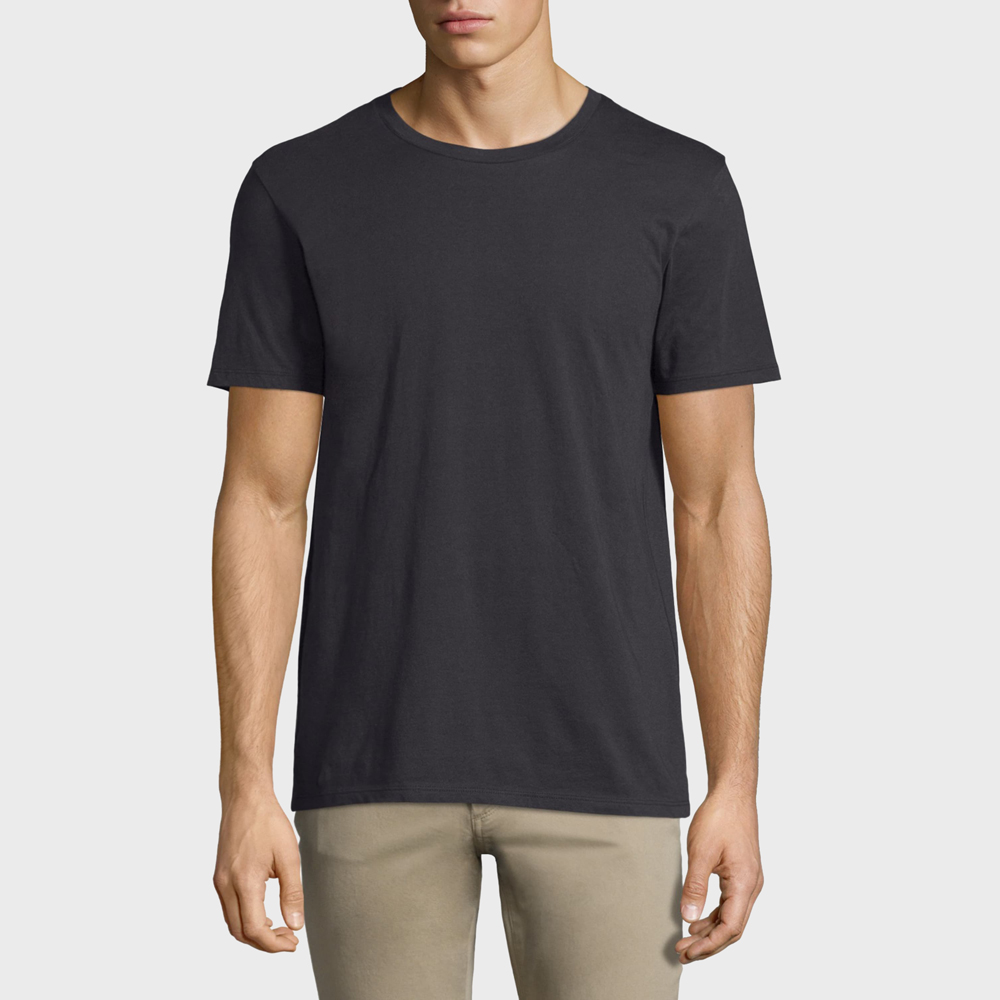 Vince Short-Sleeve Pima Crewneck Jersey T-Shirt