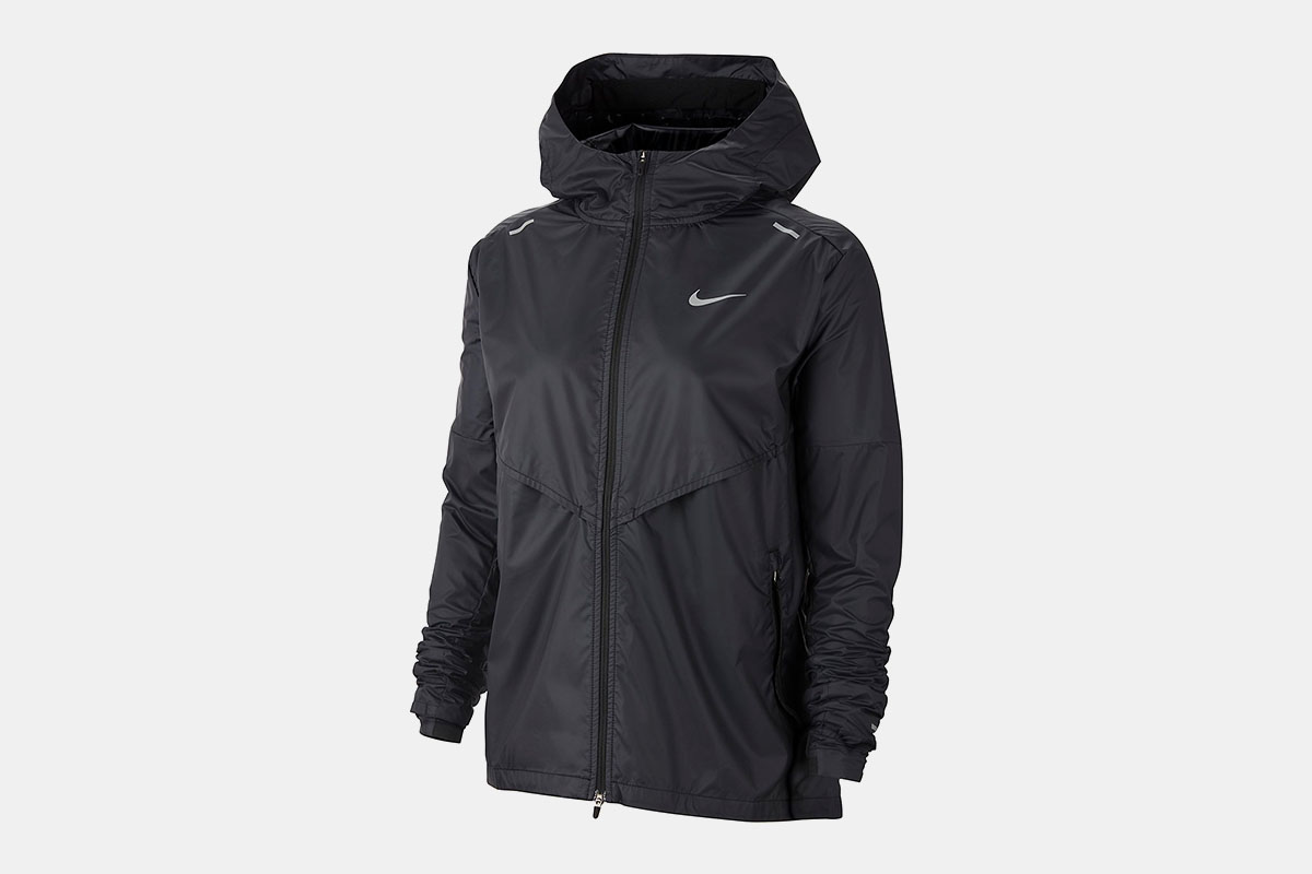 A Nike running jacket is on sale at JackRabbit.