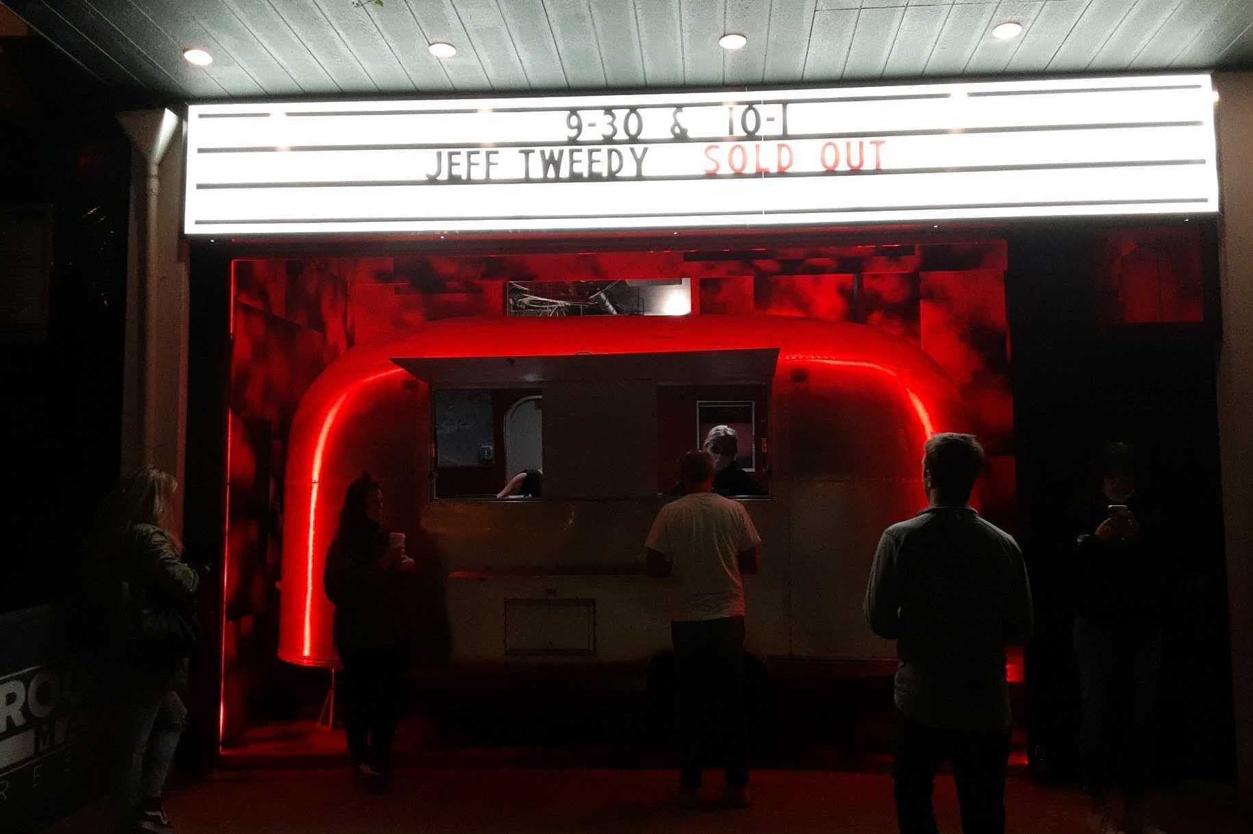 The outside of Brooklyn Made prior to Jeff Tweedy opening it up