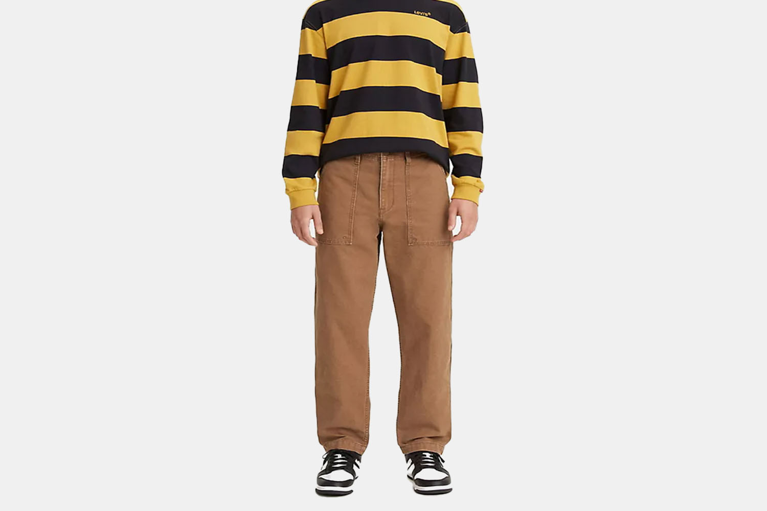 a pair of brown pants