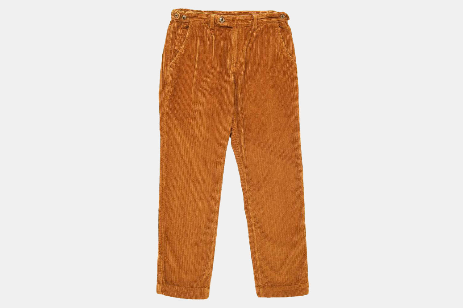 a pair of corduroy pants 